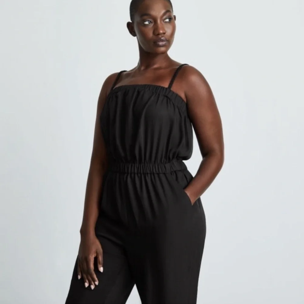 Everlane The Party-Of-One Jumpsuit black